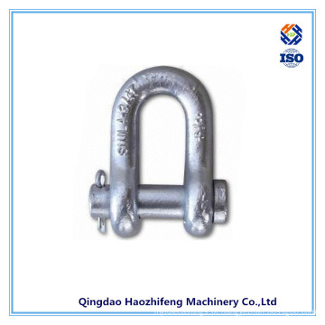 Rigging Shackle do parafuso D do parafuso do hardware pelas peças forjadas gota